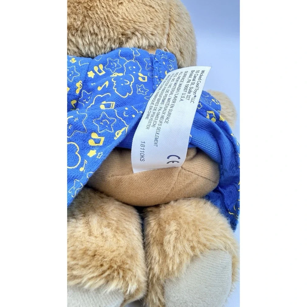 Teddy Ruxpin Bedtime Bear Plush 10 Inch Alchemy II 2018 Works Batteries Included